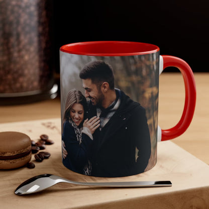 Custom Couple Photo 01pjxx201223 Personalized Accent Mug