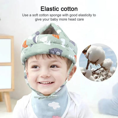 Baby Head Protection for Learning to Walk