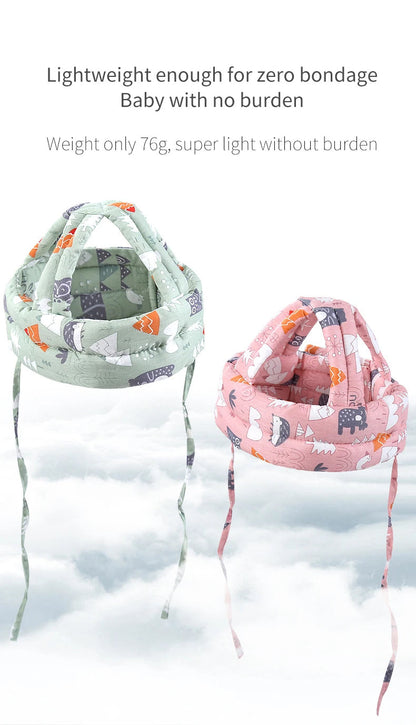 Baby Head Protection for Learning to Walk
