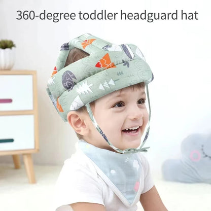 Baby Head Protection for Learning to Walk