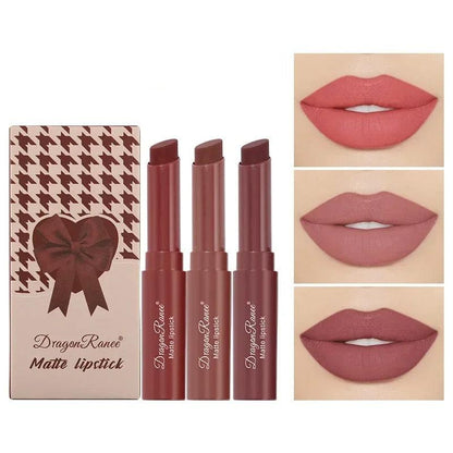 Velvet Matte Lipstick - Waterproof, 12 Colors