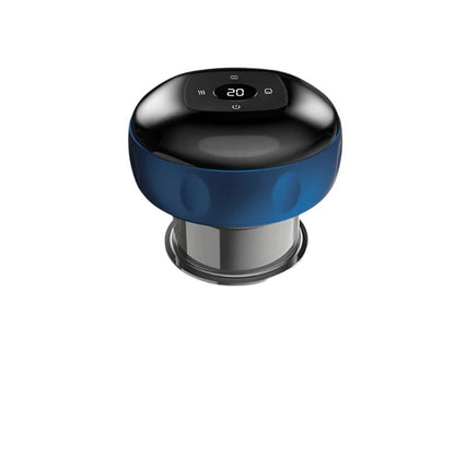 Electric Cupping Massager Tool, Infrared Heated With 12 Levels Suction, Usb Rechargeable
