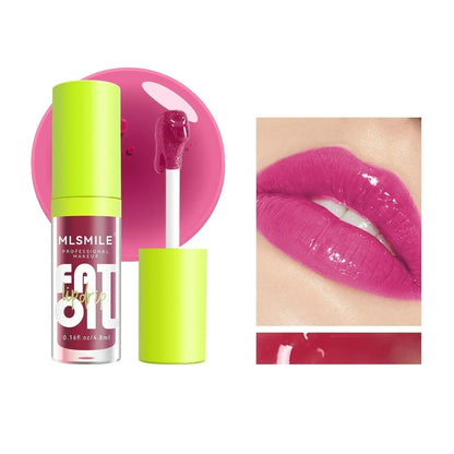 8 Colors Lip Gloss Set - Shiny Surface