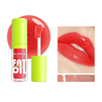 8 Colors Lip Gloss Set - Shiny Surface