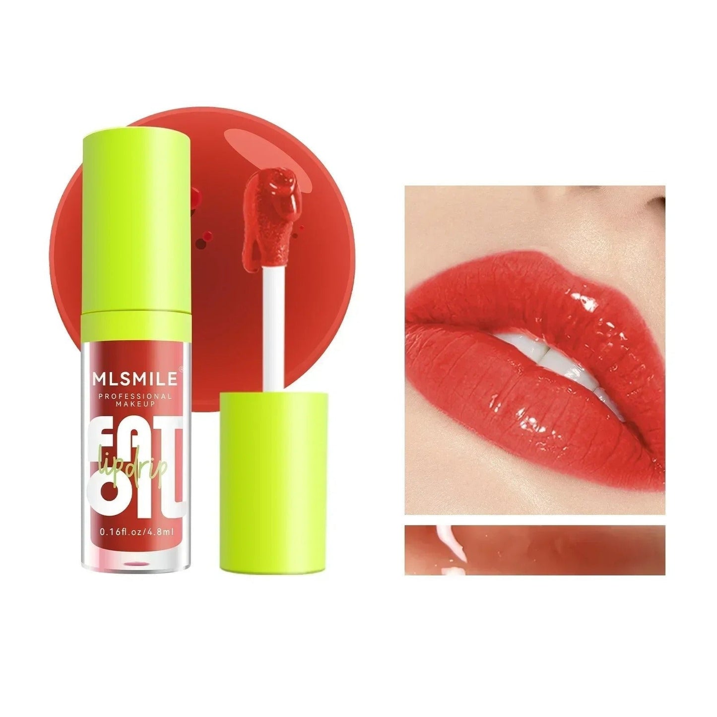 8 Colors Lip Gloss Set - Shiny Surface