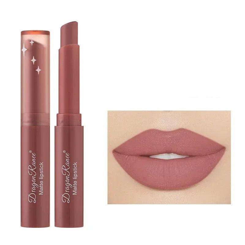 Velvet Matte Lipstick - Waterproof, 12 Colors