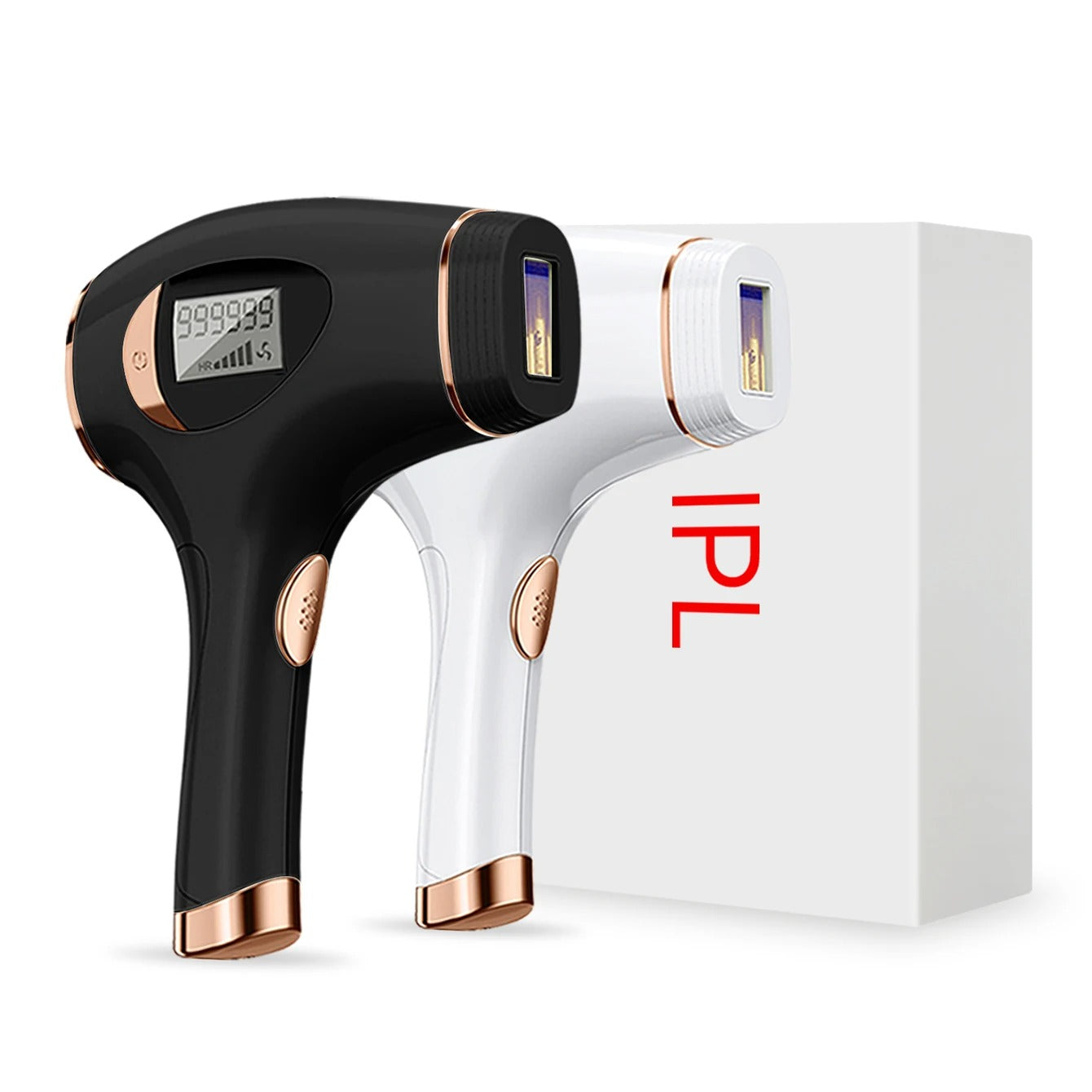 Ipl Laser Hair Removal Device For Women, 5 Levels, Lcd Display, Manual/Auto Modes