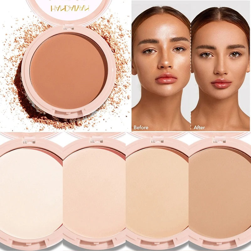Matte Finish Compact Face Powder For All-Day Wear