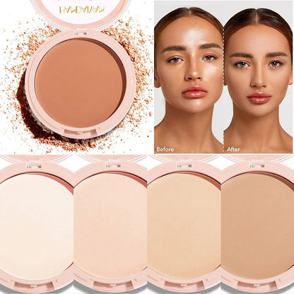 Matte Finish Compact Face Powder For All-Day Wear