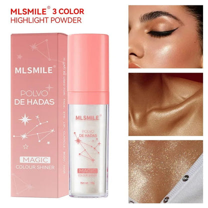 Highlight Powder Patting, Shimmer For Body, Face & Eye