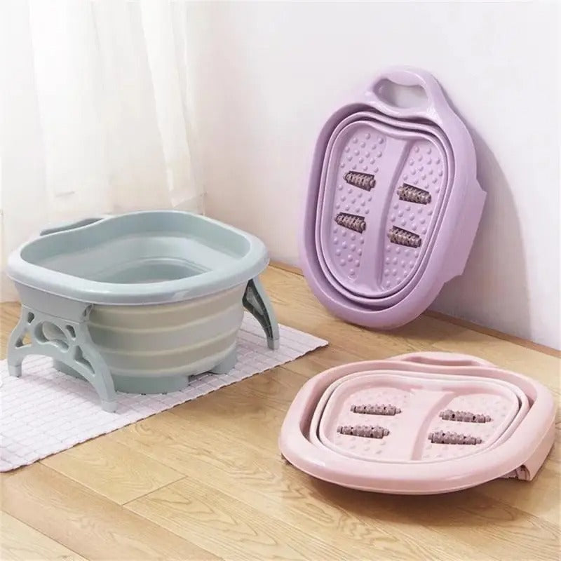 Portable Foot Spa With Massage Rollers