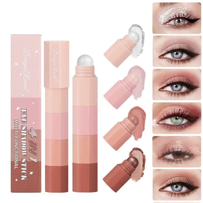 4-In-1 Shimmering Matte Multi-Stick Makeup Pencils For Contouring & Highlighting