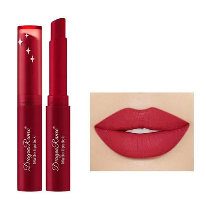 Velvet Matte Lipstick - Waterproof, 12 Colors