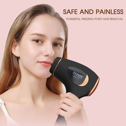 Ipl Laser Hair Removal Device For Women, 5 Levels, Lcd Display, Manual/Auto Modes