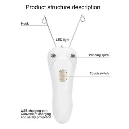 Electric Facial & Body Hair Remover