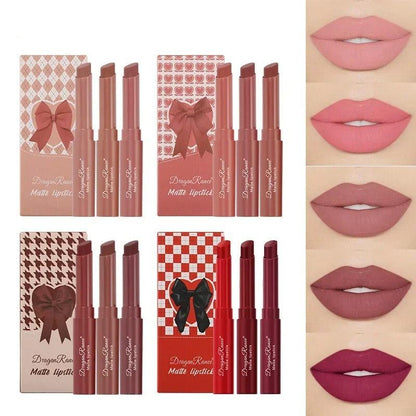 Velvet Matte Lipstick - Waterproof, 12 Colors