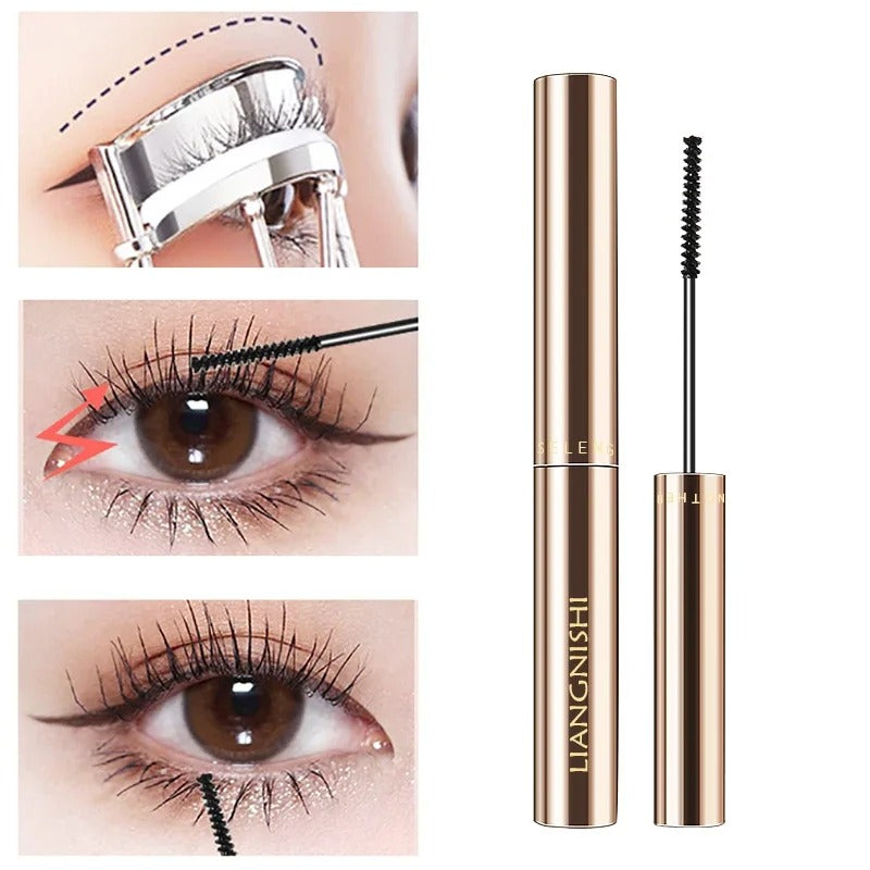 Long-Lasting Brown Curling Mascara
