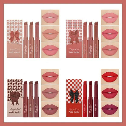 Velvet Matte Lipstick - Waterproof, 12 Colors