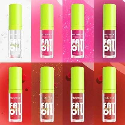 8 Colors Lip Gloss Set - Shiny Surface