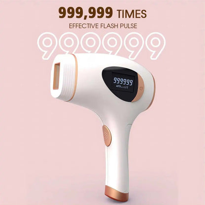 Ipl Laser Hair Removal Device For Women, 5 Levels, Lcd Display, Manual/Auto Modes