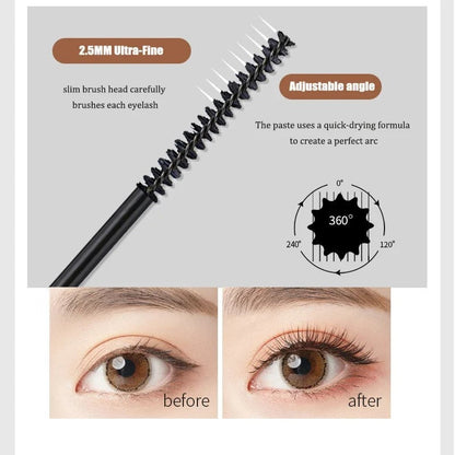 Long-Lasting Brown Curling Mascara