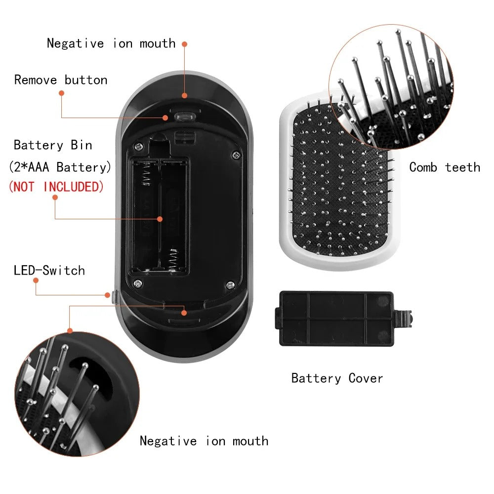 Ion Detangling Brush For Smooth, Tangle-Free Hair