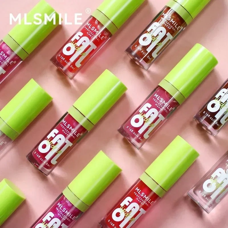 8 Colors Lip Gloss Set - Shiny Surface