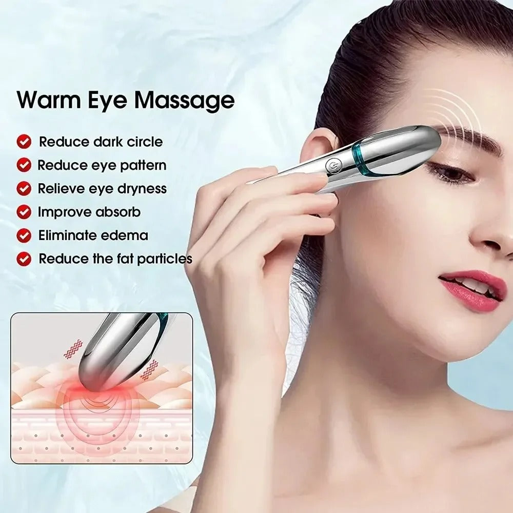 Eye Massager Wand For Dark Circles And Under Eye Bags