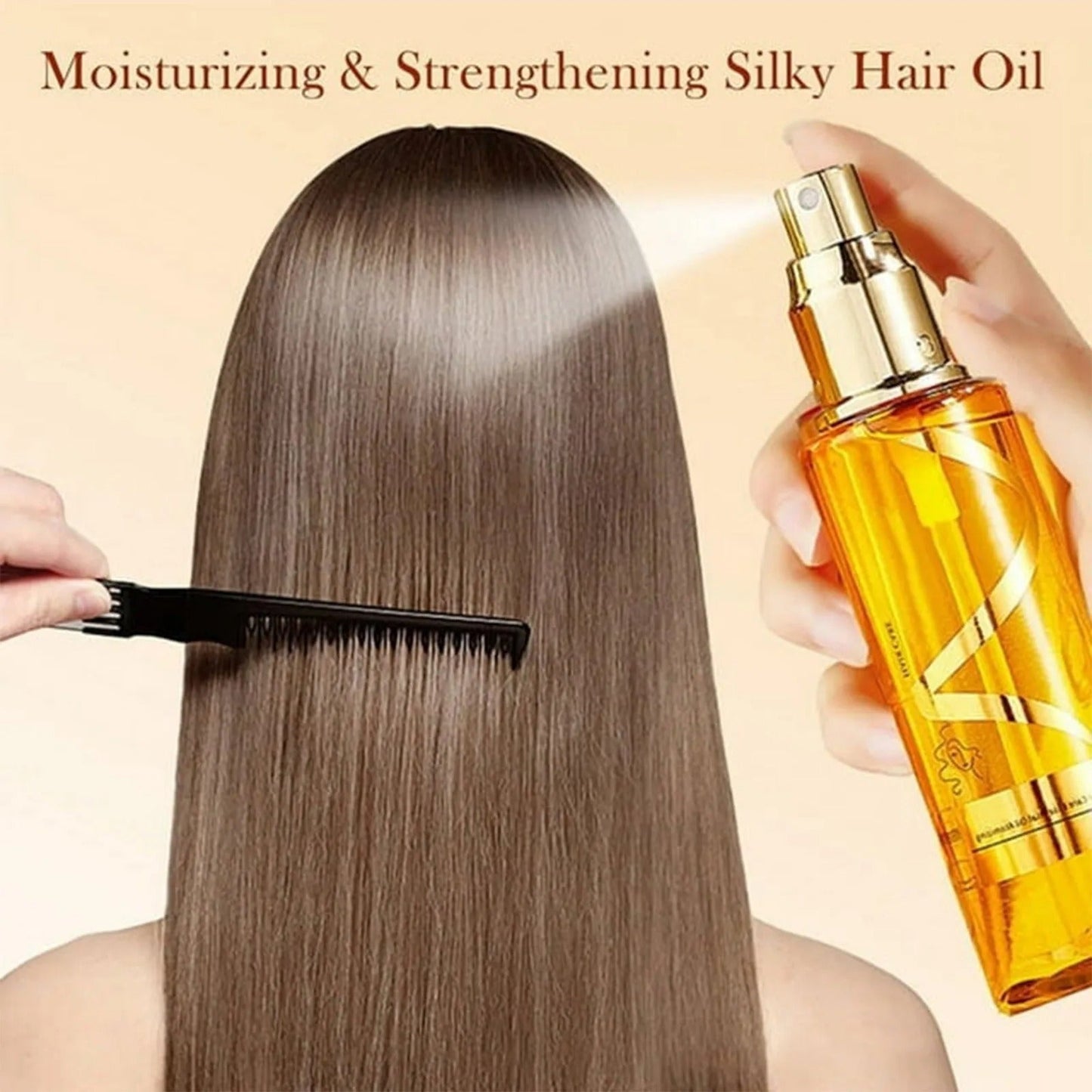 Hydrating Lightweight Hair Oil Spray For Smooth, Silky Locks