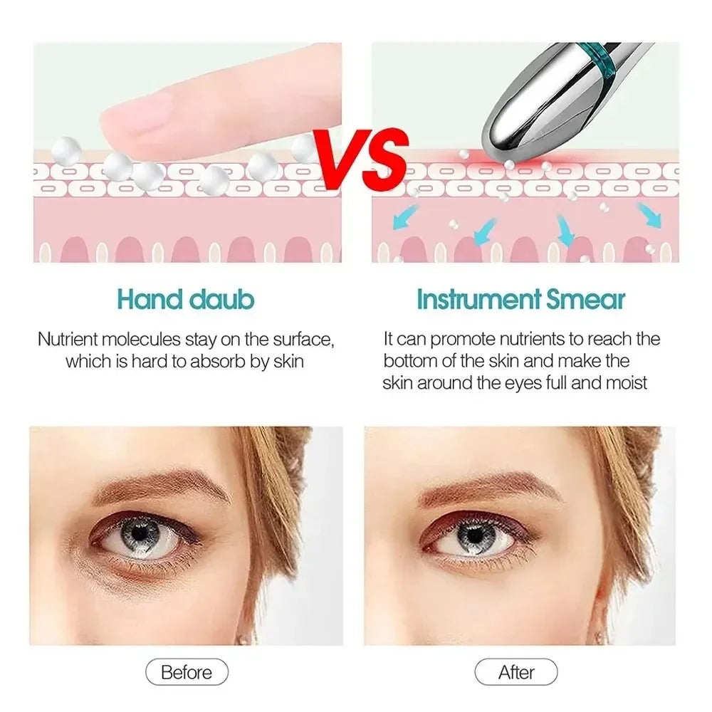 Eye Massager Wand For Dark Circles And Under Eye Bags