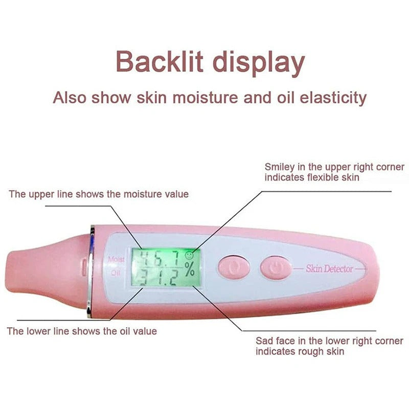 Advanced Moisture Meter For Skin - Precision Beauty Device With 7 Innovative Features