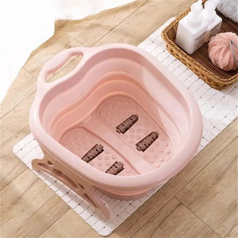 Portable Foot Spa With Massage Rollers
