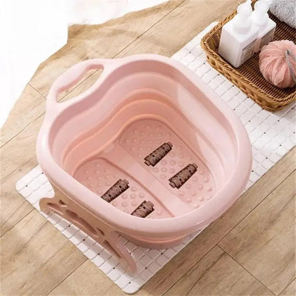 Portable Foot Spa With Massage Rollers