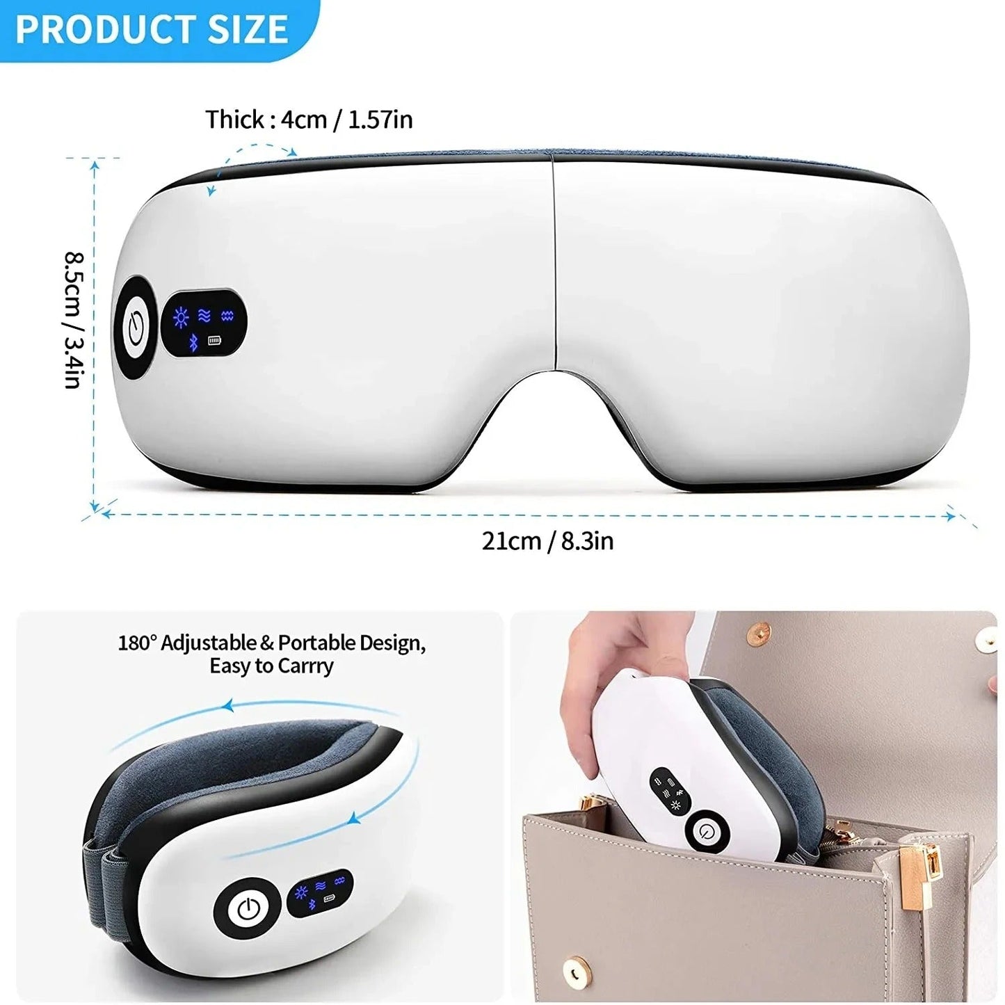 Advanced Electric Eye Relaxation Massager