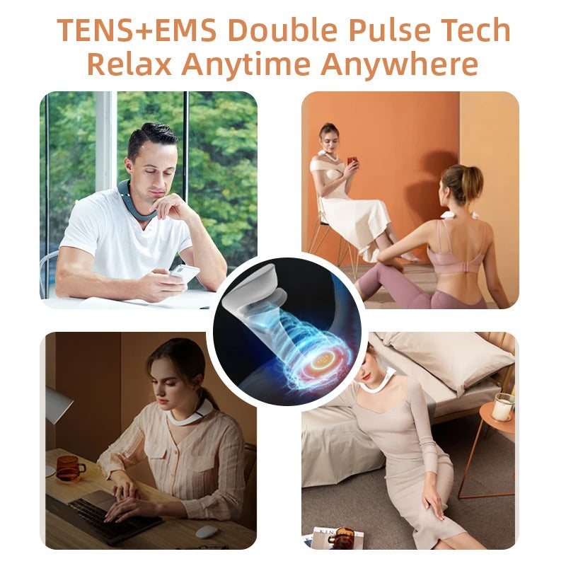 Electric Pulse Neck Massager For Pain Relief