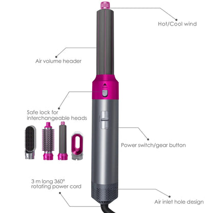 5-In-1 Multi-Styler Pro