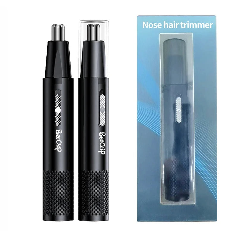 Black Electric Nose Hair Trimmer For Men & Women