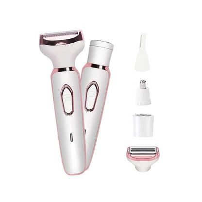 Smooth Silk 2-In-1 Epilator And Razor Combo Painless Hair Removal