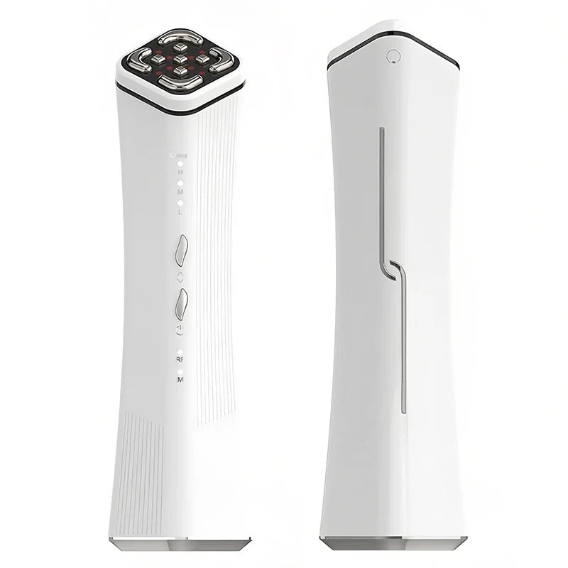 Portable Ems + Rf Facial Lifting Device, 3 Modes, Usb Rechargeable