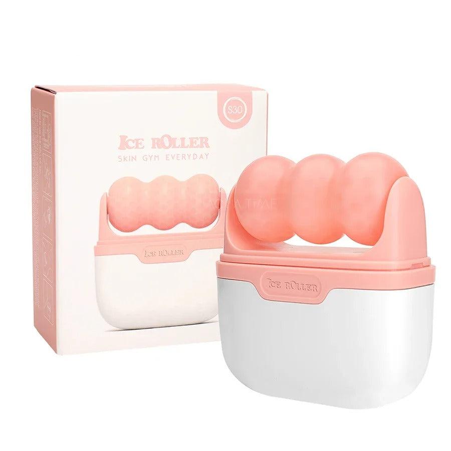 Cool Roller For Face Reusable Double-Head Ice Facial Roller For Glowing & Brightened Complexion