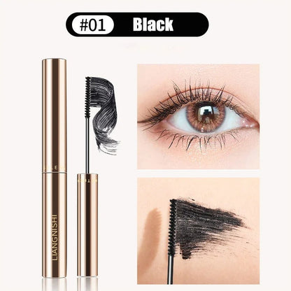 Long-Lasting Brown Curling Mascara