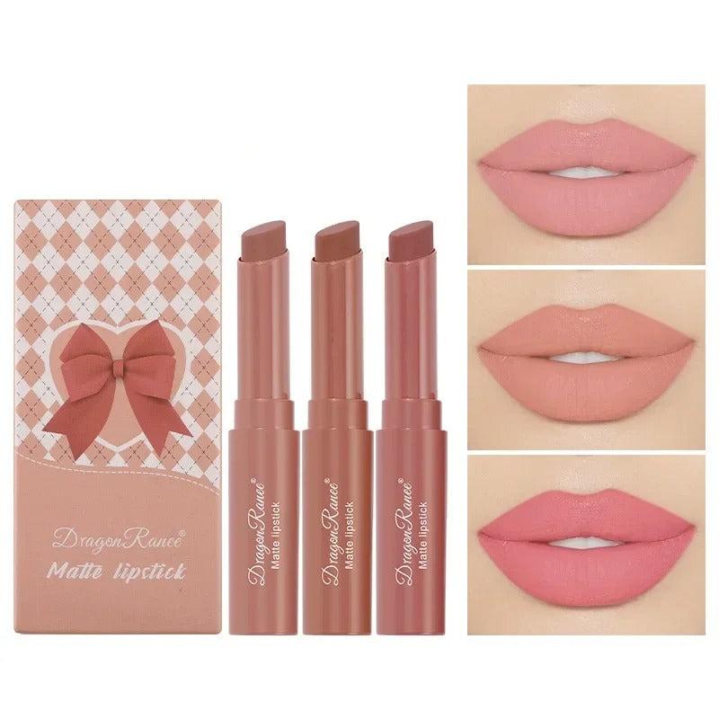 Velvet Matte Lipstick - Waterproof, 12 Colors