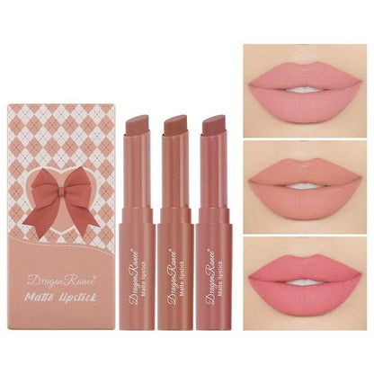 Velvet Matte Lipstick - Waterproof, 12 Colors