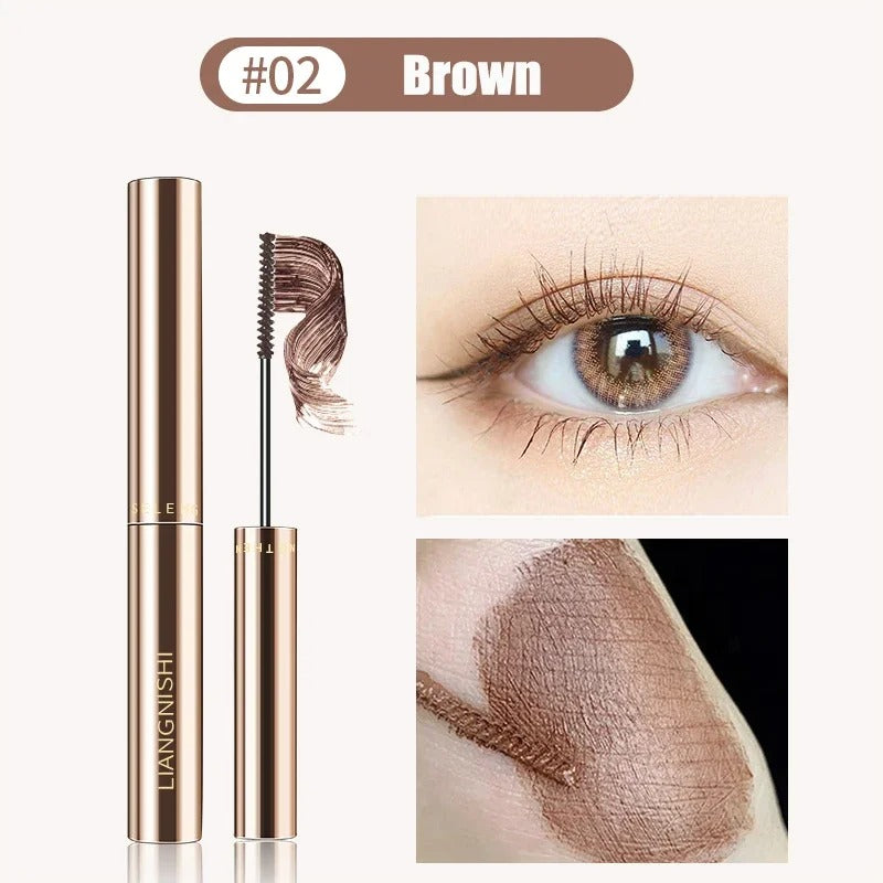 Long-Lasting Brown Curling Mascara