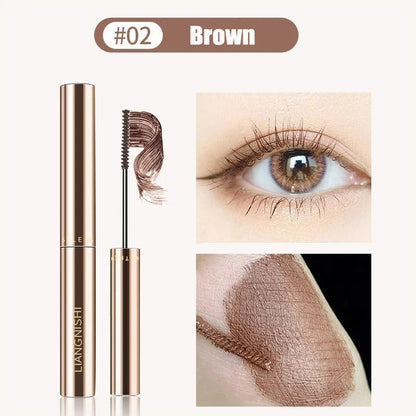 Long-Lasting Brown Curling Mascara