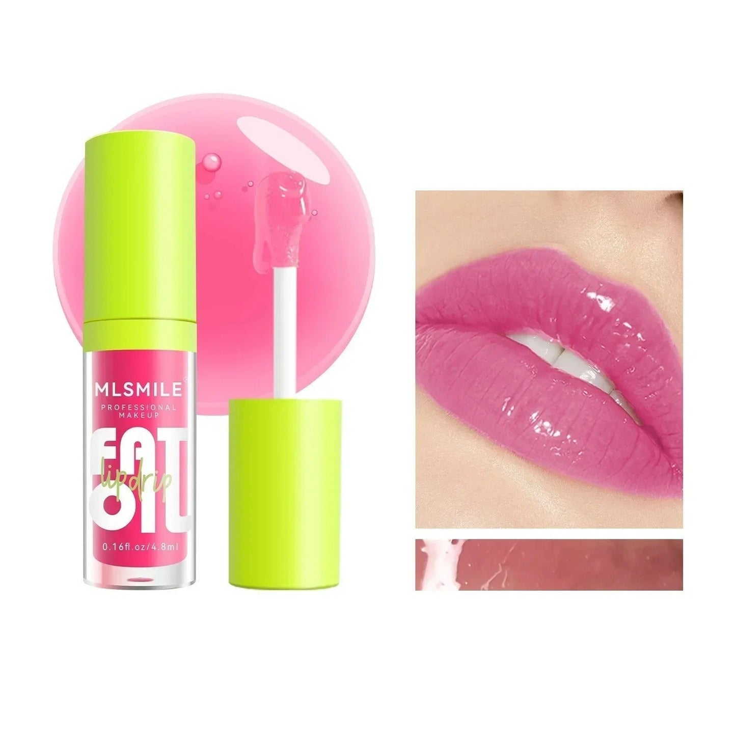 8 Colors Lip Gloss Set - Shiny Surface