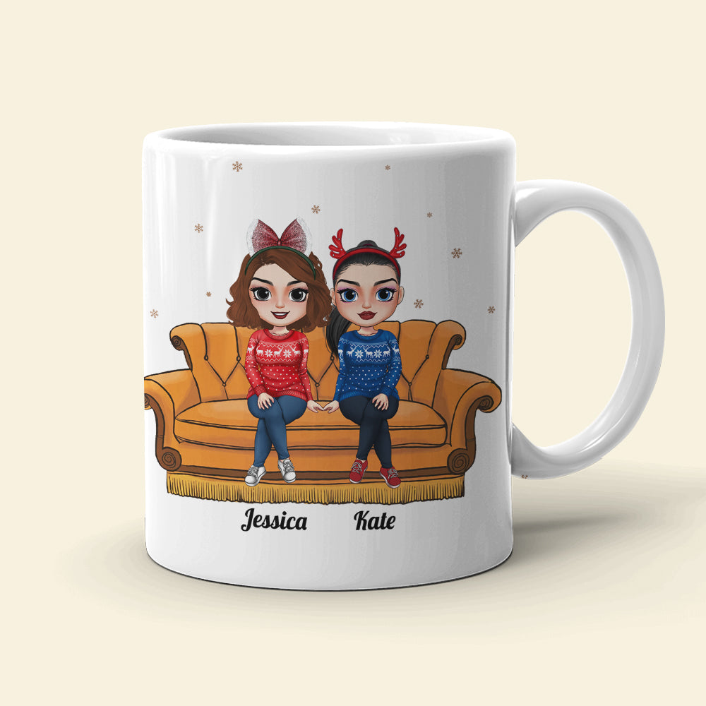 Someone Who You Can't Imagine Your Life Without, Best Friend White Mug