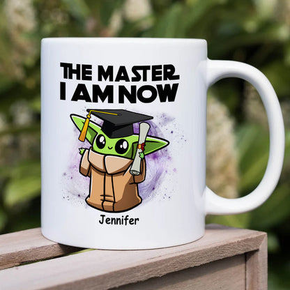 The Master I Am Now - Personalized White Mug