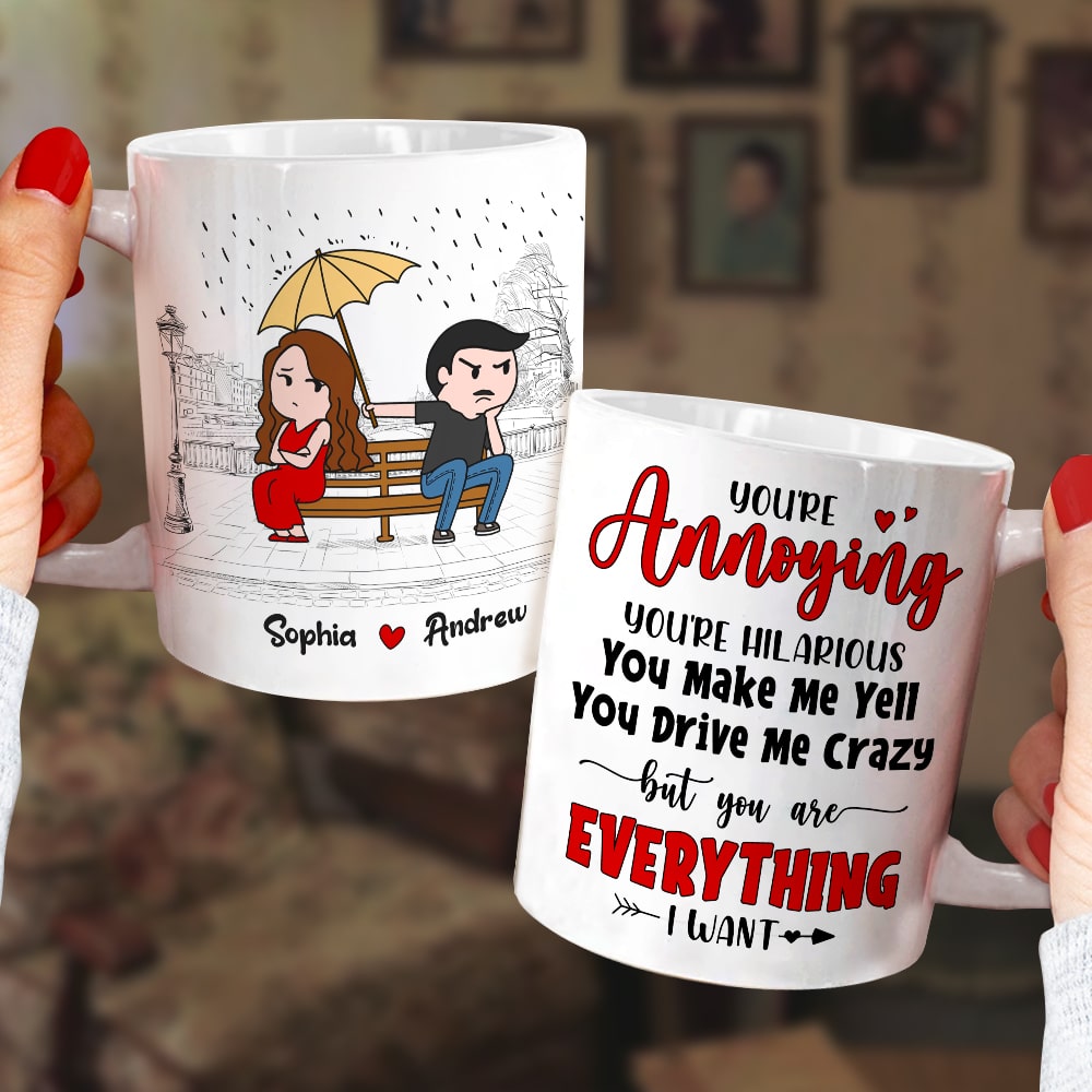 Couple, You Are Everything I Want, Personalized Mug, Gift For Couple