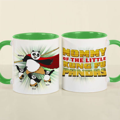 Personalized Gifts For Mom Coffee Mug Mommy Of The Little Panda 02OHTI210324